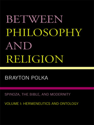 cover image of Between Philosophy and Religion, Volume I